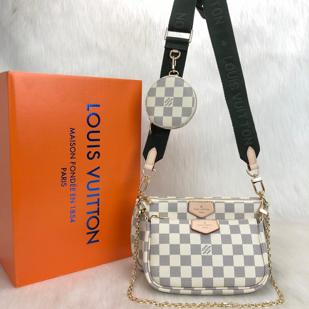 LOU S VU TTON MULT POCHETTE DAM ER AZUR ACCESSO RES
